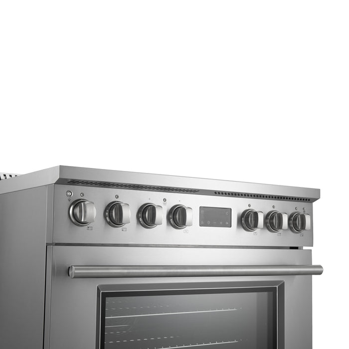 Forno Torino 36 Inch Induction Range with True Convection and Air Fry