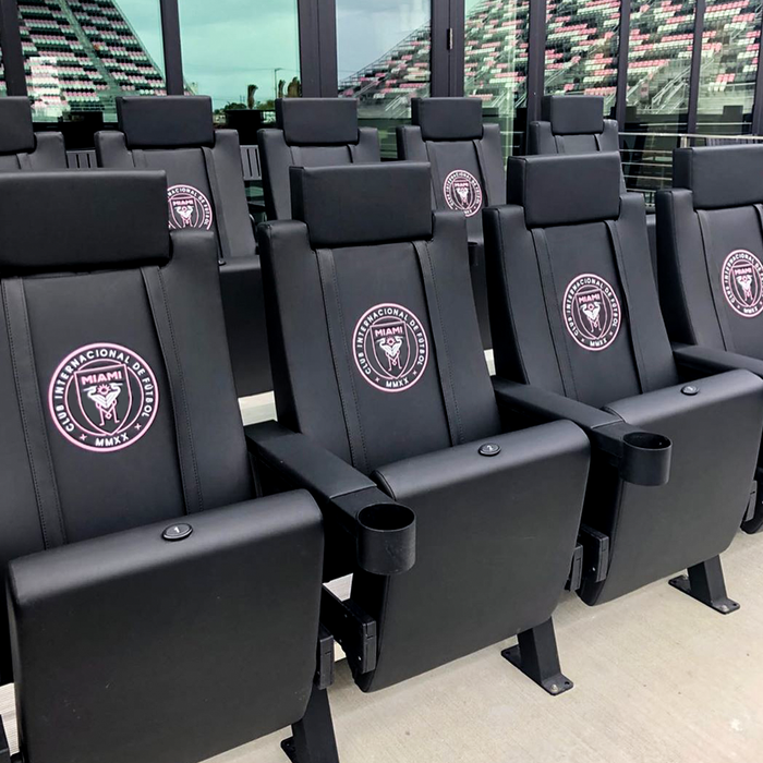 SuiteMax 3.5 VIP Seats with LAPD SWAT Logo