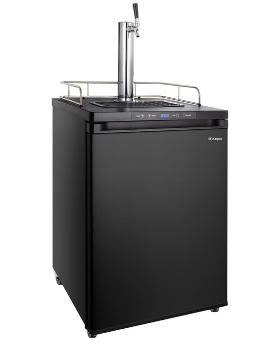 K309B-1 Full Size Digital Kegerator - Black Door - D System - Digital