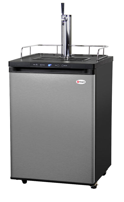 24" Wide Single Tap Stainless Steel Digital Kegerator