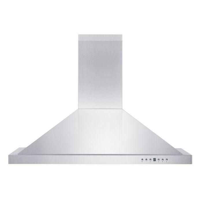 ZLINE 48 in. Dual Fuel Range with DuraSnow® Door & 48 in. Range Hood, 2KP-RASNRH48