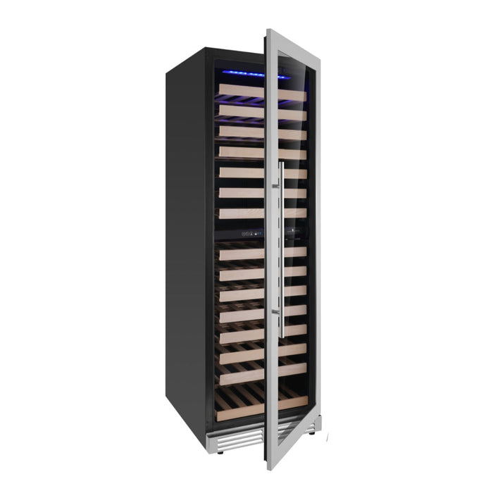 Tall Dual Zone Upright Wine Cooler | Low-E Glass & Silent Cooling