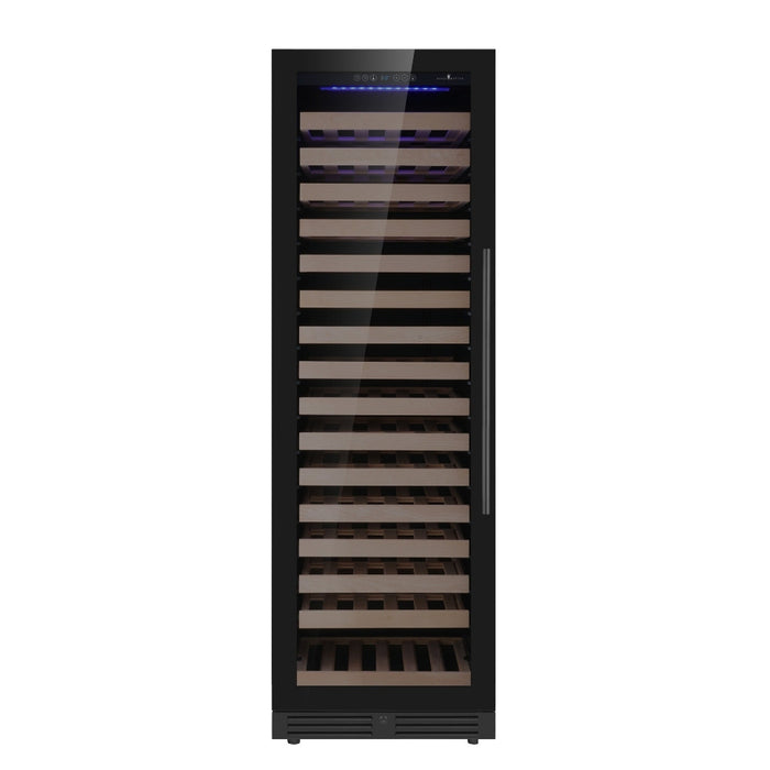 Upright Single Zone Large Wine Cooler with Low-E Glass Door