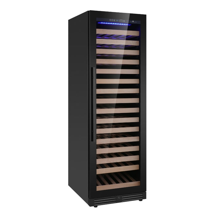 Upright Single Zone Large Wine Cooler With Low-E Glass Door