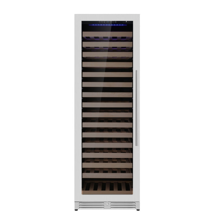 Upright Single Zone Large Wine Cooler With Low-E Glass Door