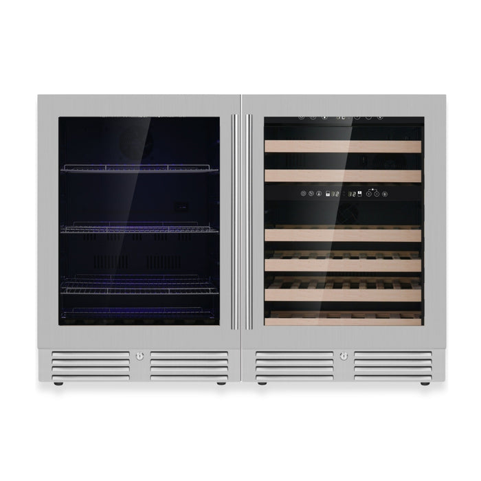 48-Inch Triple-Zone Wine & Beverage Center