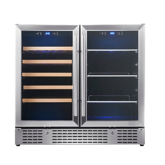 36-Inch Dual-Zone Wine & Beverage Center
