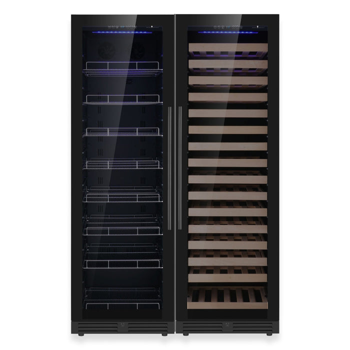 72-Inch Upright Dual-Zone Wine & Beverage Center