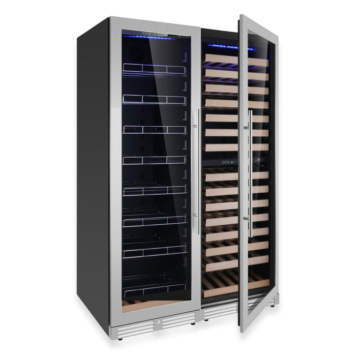 72-Inch Upright Triple-Zone Wine & Beverage Center