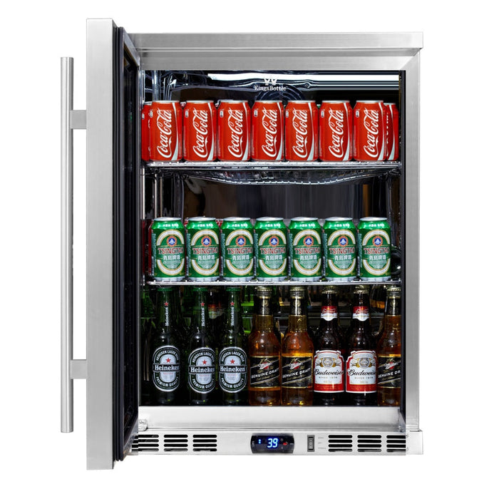 24 Inch Outdoor Beer Fridge Cooler Stainless Steel