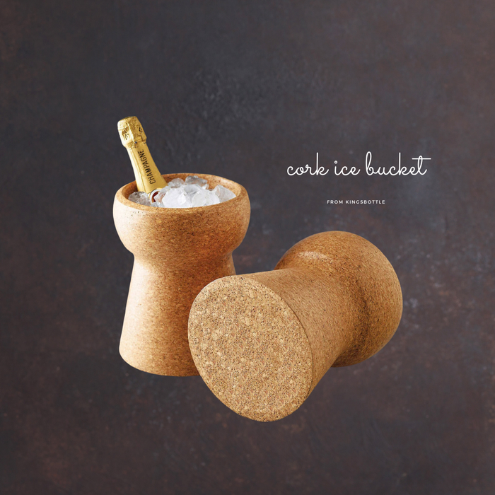 Champagne Bottle Cork Ice Bucket