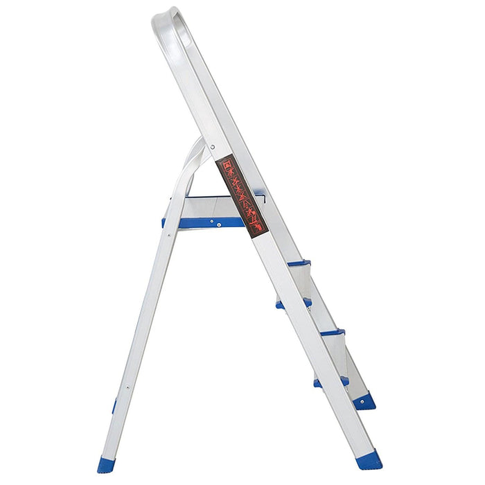 3 Step Ultra Lightweight Step Ladder 220lbs Capacity Aluminum Folding Stool Home Kitchen