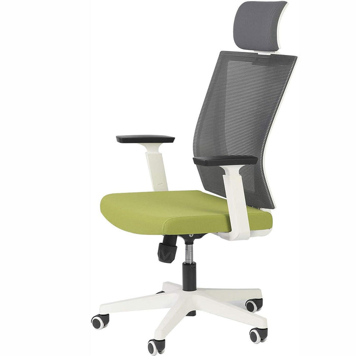 Adjustable Office Mesh Chairs Ergonomic Desk Chairs with Lumbar Support Armrest Headrest, High Back