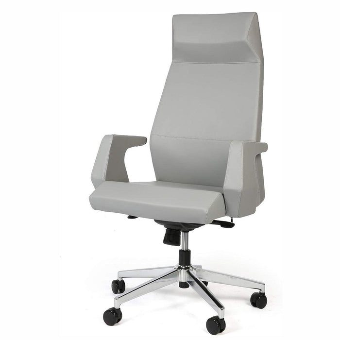 High Back Swivel Chair with Adjustable Headrest Office Chair Ergonomic Desk Chair