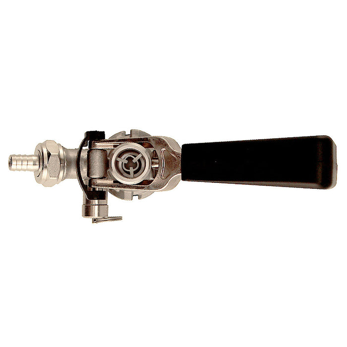 D System Keg Tap Coupler with Ergonomic Handle