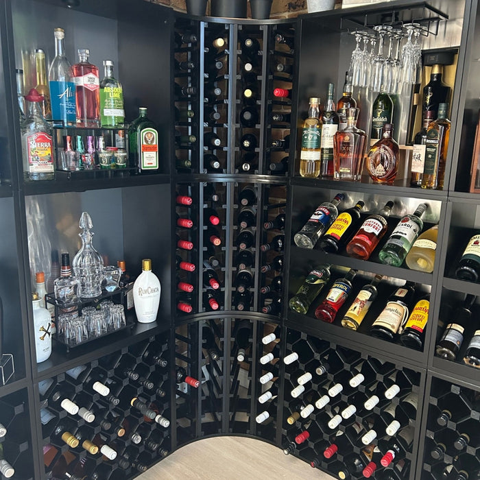 14 Bottle Display Wine Cube