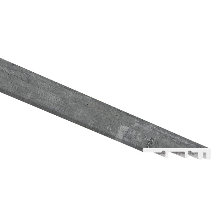Kingsdown Gray 0.26" Thick x 1.177" Wide x 94" Length Luxury Vinyl End Cap Molding-MSI Everlife