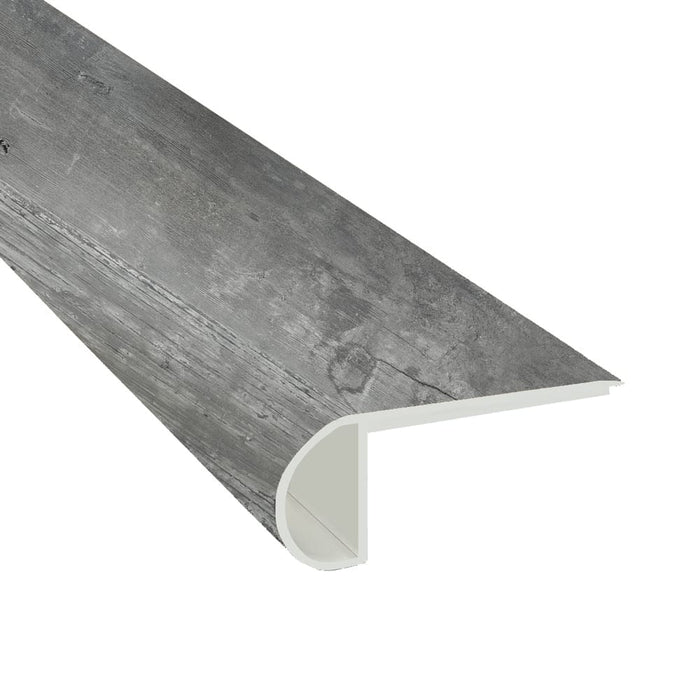 Kingsdown Grey 0.75" Thick x 2.75" Wide x 94" Length Luxury Vinyl Flush Stairnose Molding-MSI Everlife