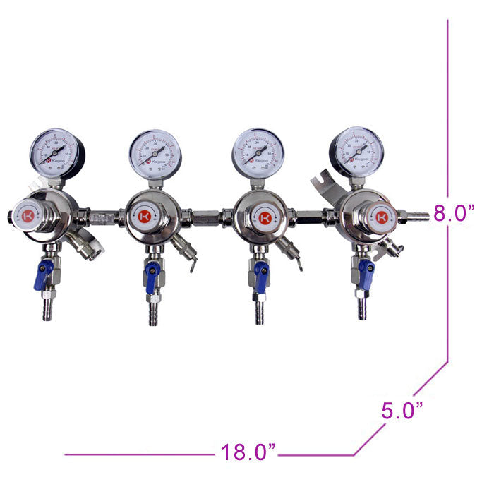 Premium Four Product Secondary Regulator