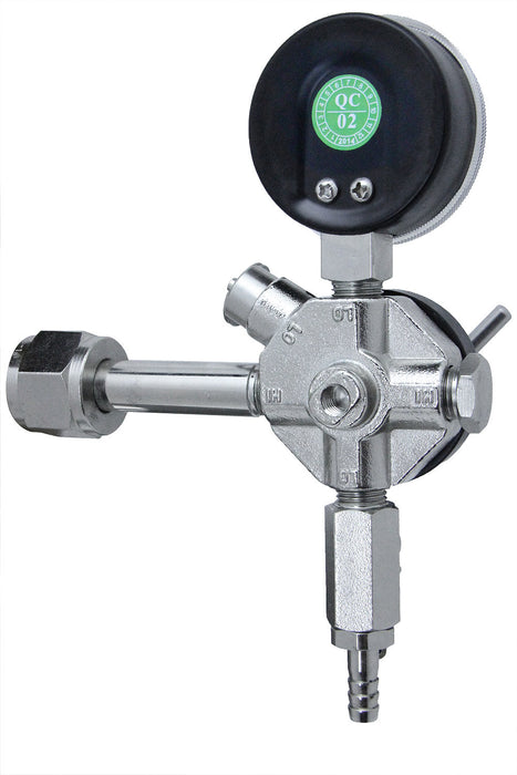 Commercial Grade Single Gauge CO2 Regulator