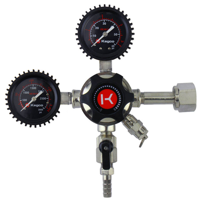 Elite Series Double Gauge CO2 Regulator