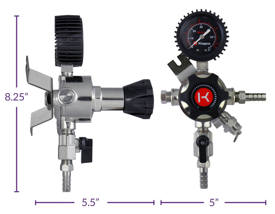 Elite Series Single Gauge Secondary Regulator