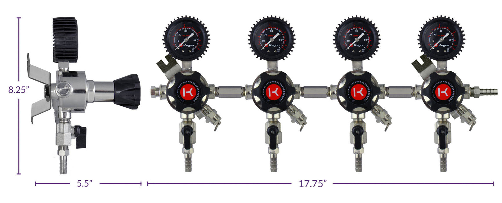 Elite Series Four Product Secondary Regulator