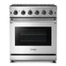 THOR Kitchen Package - 30" Gas Range, Range Hood, Microwave, AP-LRG3001U-5