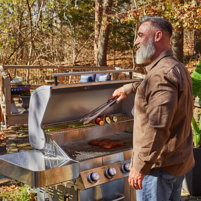 77352 | Full Stainless Propane Gas Grill