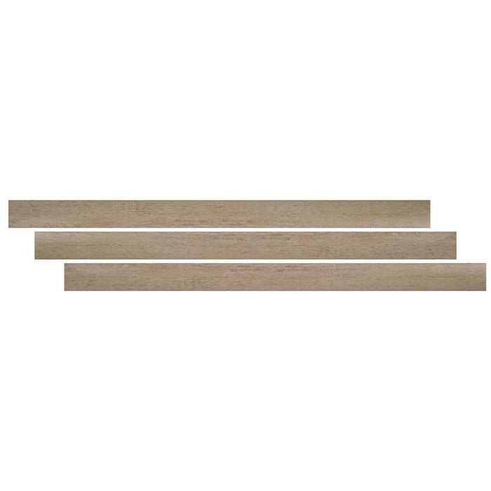 Lime Wahsed Oak 0.27" Thick x 1.77" Wide x 94" Length Luxury Vinyl T-molding-MSI Everlife