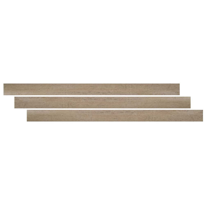 Lime Wahsed Oak 1.03" Thick x 2 .23" Wide x 94" Length Luxury Vinyl Stair Nose Molding-MSI Everlife