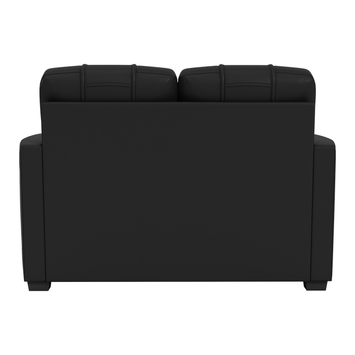 Silver Loveseat with Auburn Tigers Primary Logo