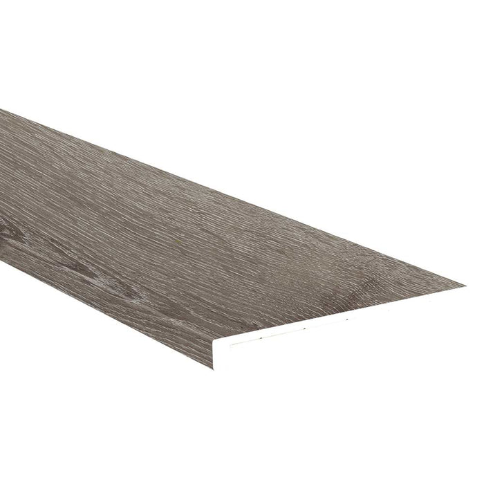Ludlow/Charcoal Oak 1.25" Thick x 12.01" Wide x 47.24" Length Vinyl Stair Tread Eased Edge - MSI Everlife Collection