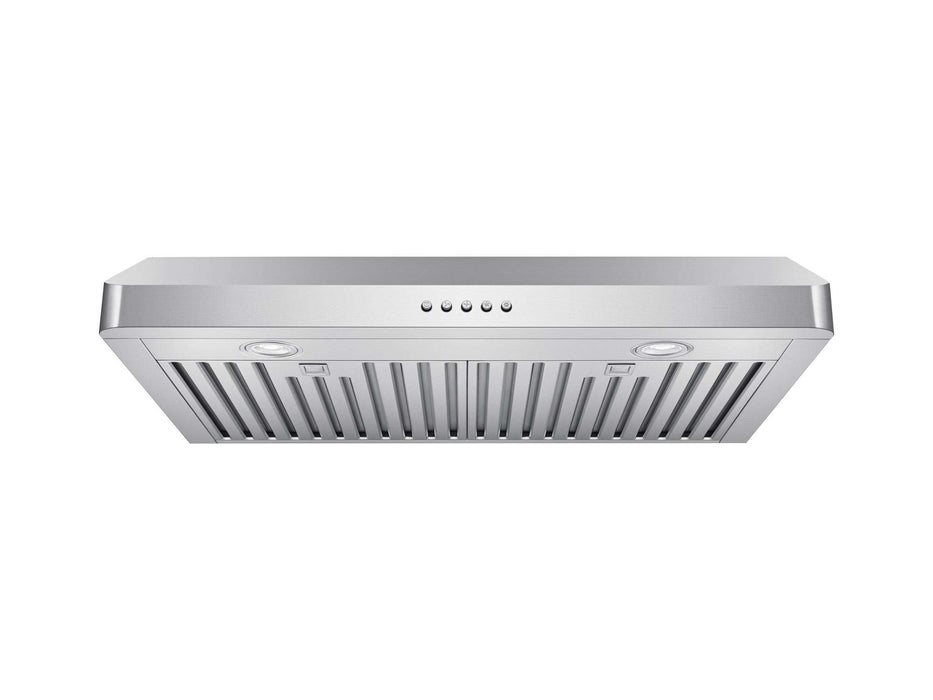 30 Inch 600 CFM Under Cabinet Range Hood - VICTORY Luna