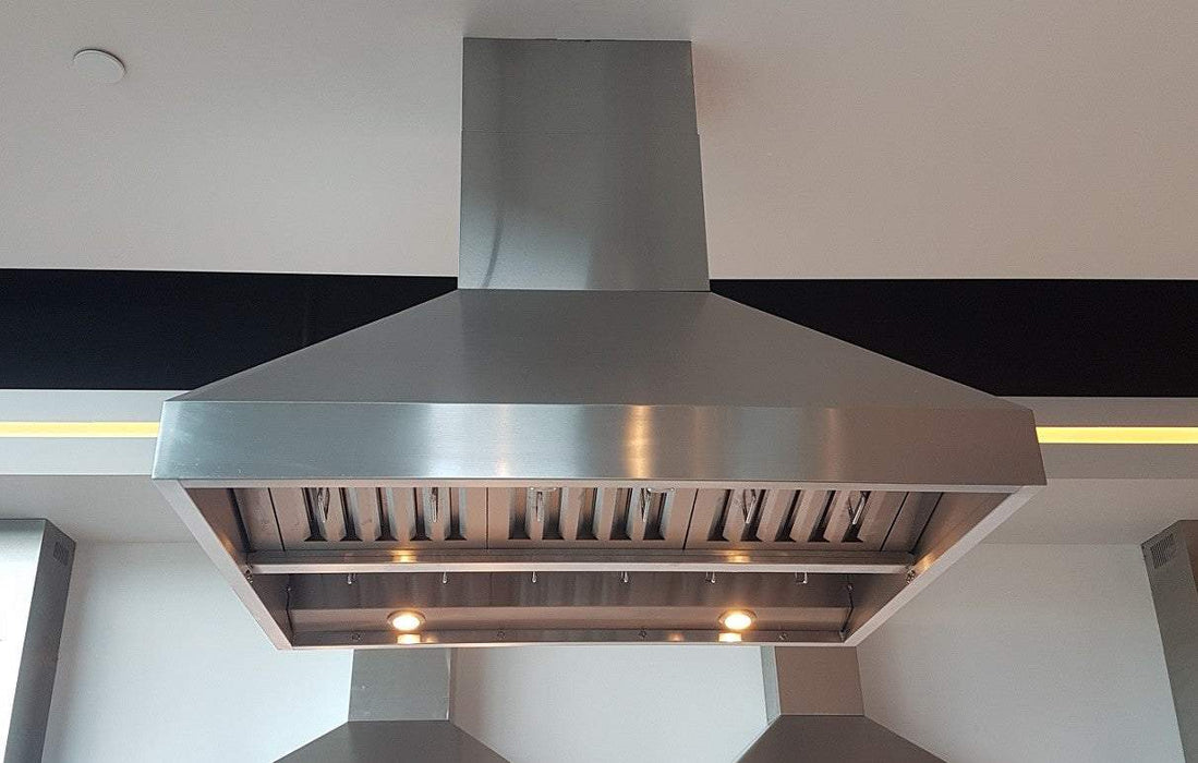 42 Inch Island Range Hood 1200 CFM - VICTORY Twister MAX Island