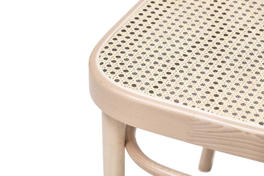 No. 811 Bentwood Chair by Ton-Natural Beech-Cane Seat/Cane Back