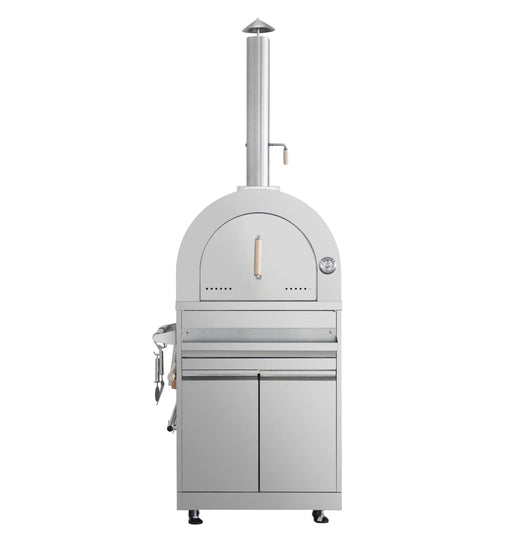 THOR Outdoor Kitchen Package with Propane Gas Grill and Freezer, AP-Outdoor-LP-F-6-B