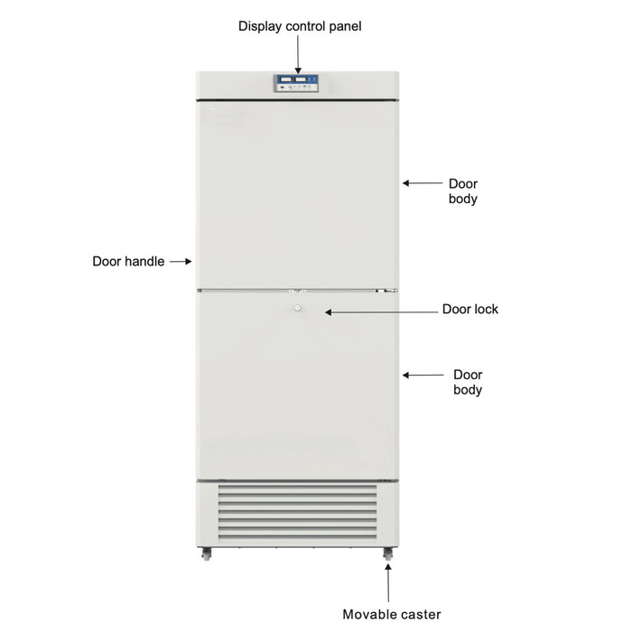 -20°C~-40°C Ultra-Low Temperature 450L Medical Freezer