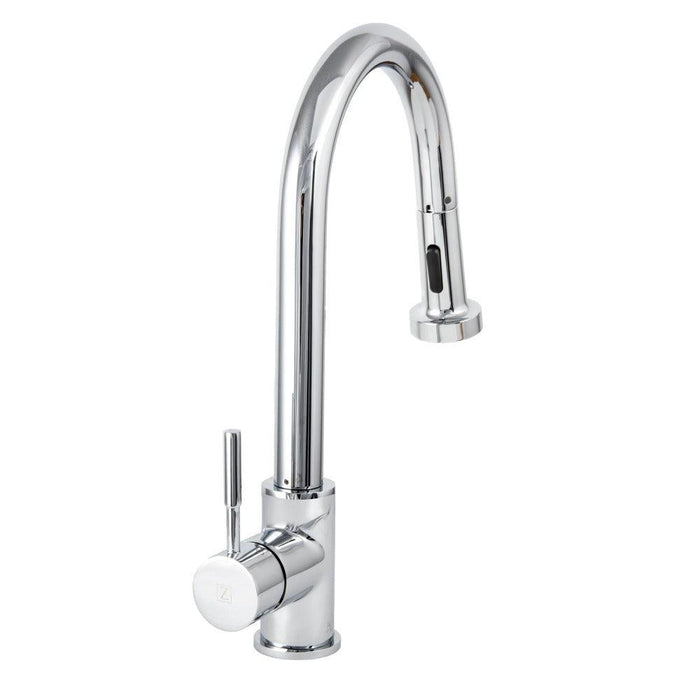 ZLINE Monet Pull Down Single Handle Kitchen Faucet in Chrome (MON-KF-CH)