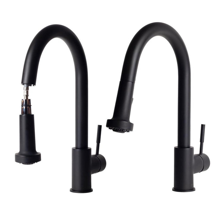 ZLINE Monet Pull Down Single Handle Kitchen Faucet in Matte Black (MON-KF-MB)