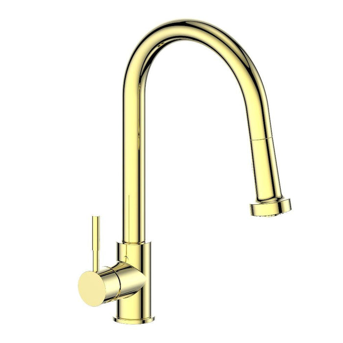 ZLINE Monet Pull Down Single Handle Kitchen Faucet in Polished Gold (MON-KF-PG)