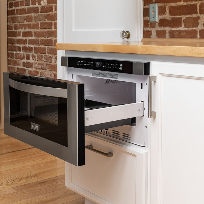 ZLINE Appliance Set –  48" Range, Range Hood, Microwave, Dishwasher, AS-RA48-5