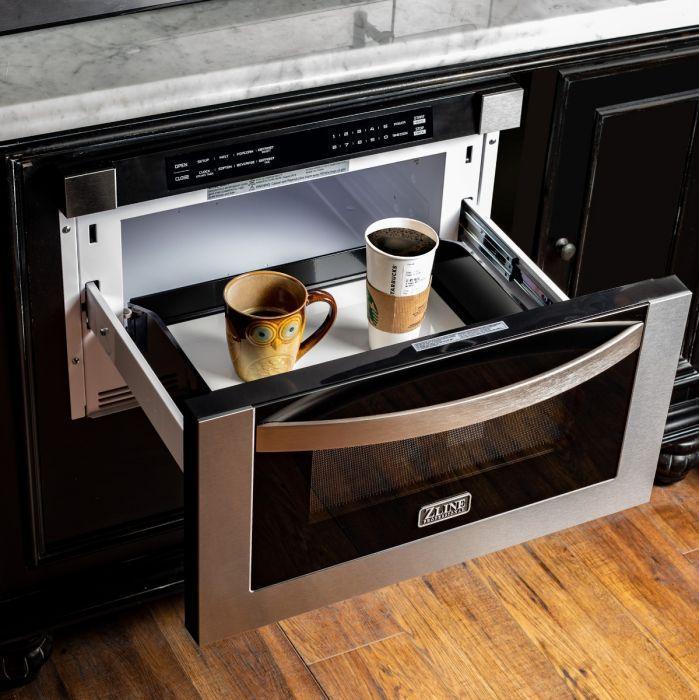 ZLINE Appliance Set –  48" Range, Range Hood, Microwave, Dishwasher, AS-RA48-5