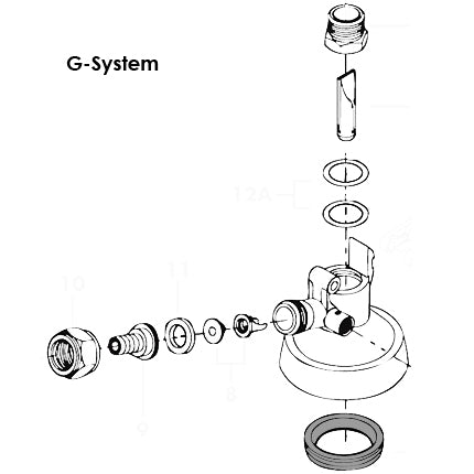 Chrome Coupling Hex Nut