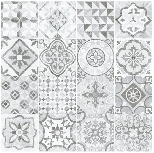 Seramiksan Marseille 8" x 8" Glazed Porcelain Floor and Wall Tile - Belair Collection