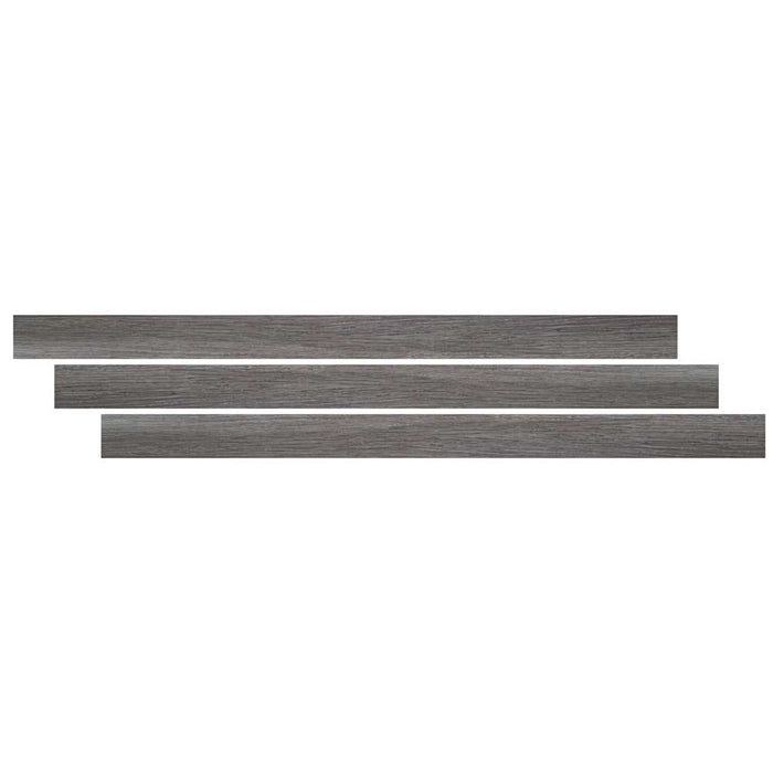 Midnight Maple 0.35" Thick x 1.77" Wide x 94" Length Luxury Vinyl Reducer Molding-MSI Everlife
