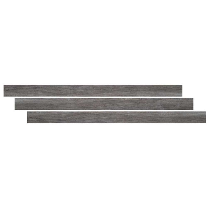Midnight Maple 1.03" Thick x 2 .23" Wide x 94" Length Luxury Vinyl Stair Nose Molding-MSI Everlife