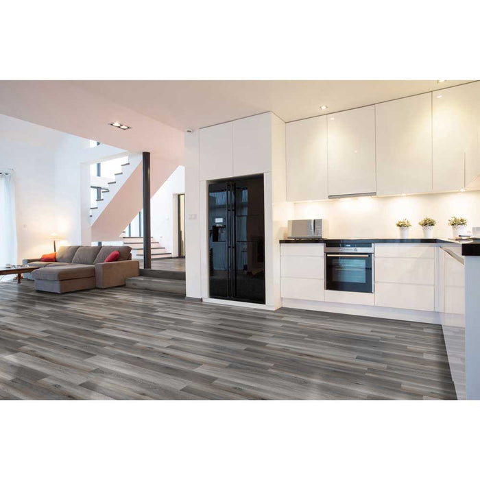 Midnight Maple 1.03" Thick x 2 .23" Wide x 94" Length Luxury Vinyl Stair Nose Molding-MSI Everlife