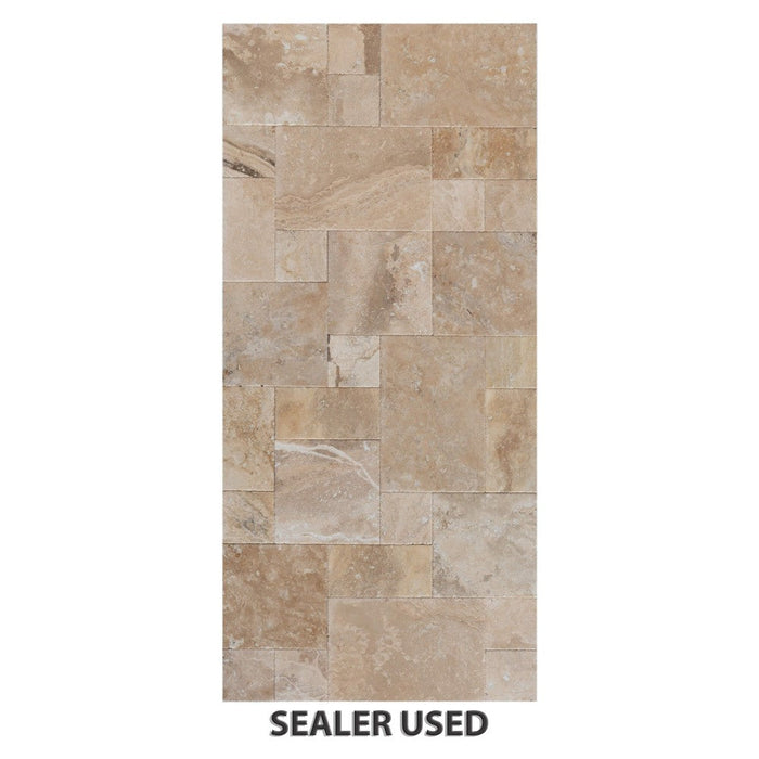 Mina Rustic Antique Pattern Brushed, Chiseled, and Partially Filled - Full Truckload