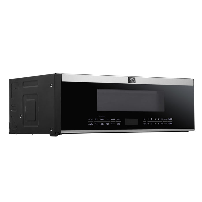 Forno Padula Over the Range Microwave, 30-Inch 1.2 cu.ft., Stainless Steel, 400 CFM, Sensor Cook